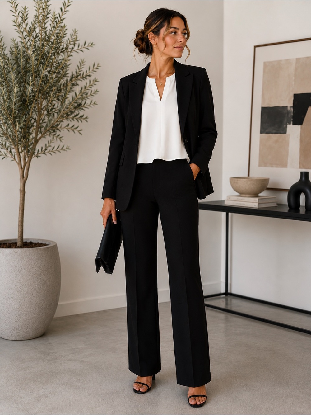 Calvin Klein Black Dress Slacks